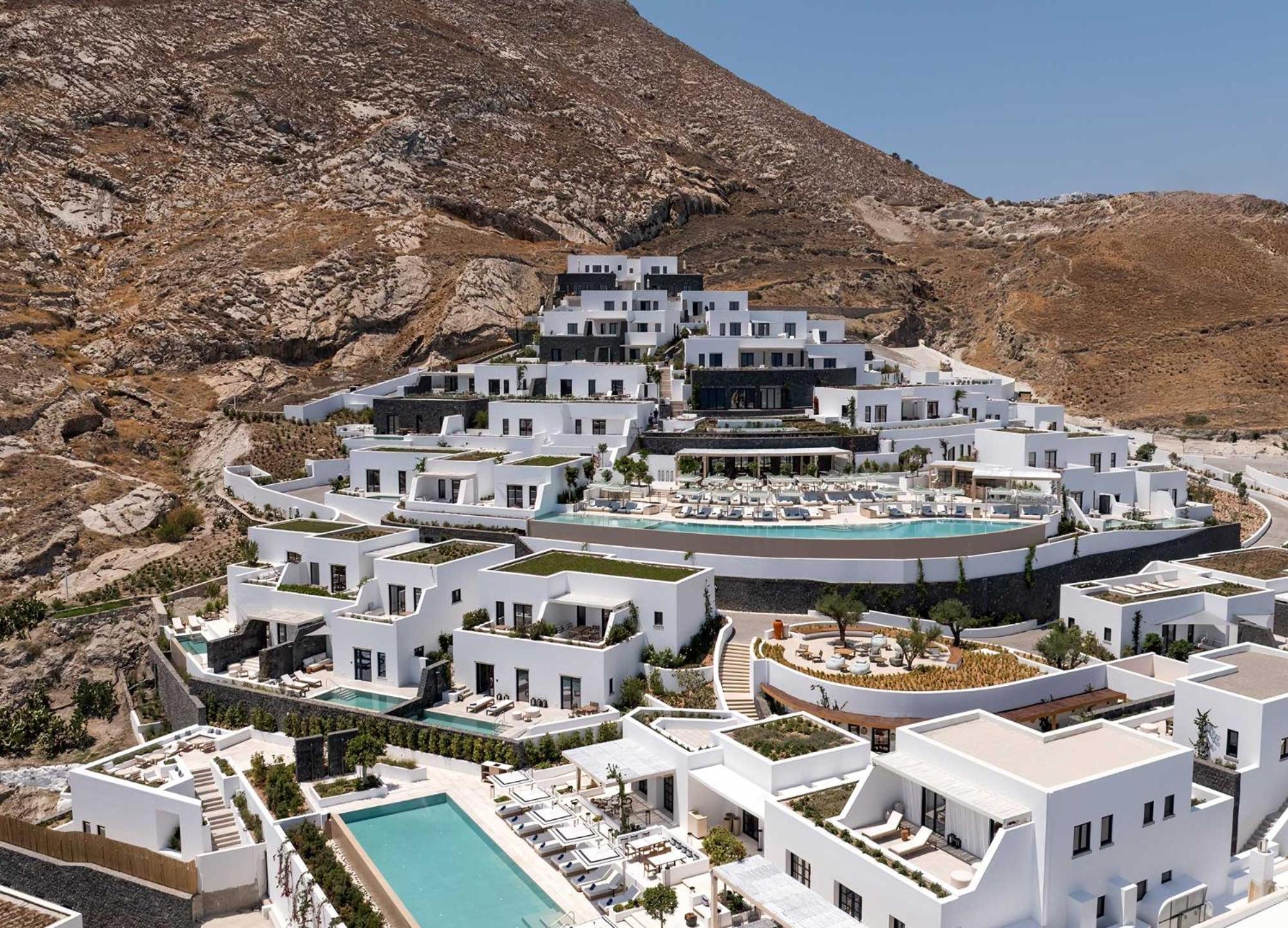 Sandblu Resort Kamári Exterior foto